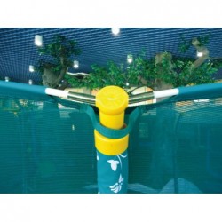 Trampolin Rosa Mit Netz 305 X 250 Cm  | Poolsweb