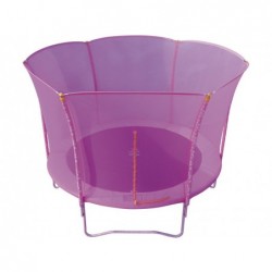 Trampolin Rosa Mit Netz 305 X 250 Cm