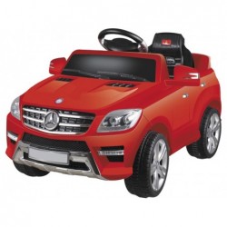 Geländewagen mit Batterie Mercedes Benz in weiss und rot