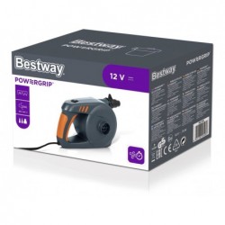 Elektrischer Inflator Powergrip Mit Adapterm 12 V Bestway 62164 | Poolsweb