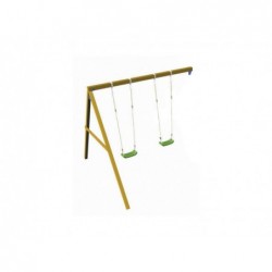 Doppel Schaukel 120 Cm. Für Kinderspielplatz Masgames Ma700150