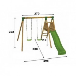 Mauna Loa Kinderspielplatz mit Babysitz von Masgames MA700011B | Poolsweb