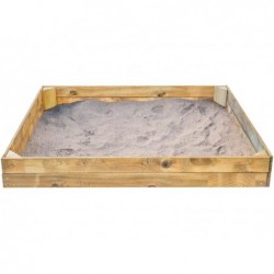 Kindersandkasten 150x150 cm. Basic L von Masgames MA600051