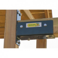Einzelschaukel für Spielplatz von 120 cm. von Masgames MA700140 | Poolsweb