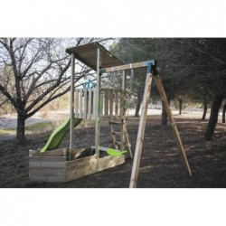 Kinderspielplatz Nautilus L mit Einzelschaukel von Masgames MA700326