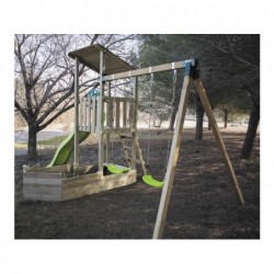 Nautilus L Kinderspielplatz mit Doppelschaukel von Masgames MA700327