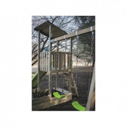 Nautilus L Kinderspielplatz mit Doppelschaukel von Masgames MA700327 | Poolsweb