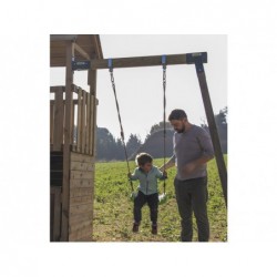 Lookout M Kinderspielplatz mit Einzelschaukel von Masgames MA811811 | Poolsweb
