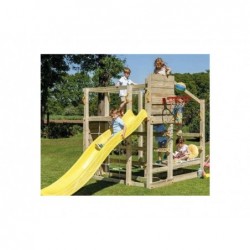 Kinderspielplatz Crossfit XL mit Einzelschaukel und Rutsche von Masgames MA802911