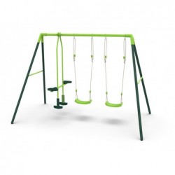 Columpio Metal Triple Gingo Masgames MA400203