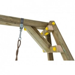 Individuale Xylo Einzel-Holzschaukel Masgames MA700038 | Poolsweb