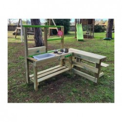 Spicy Delicious Outdoor Holzküche Masgames MA600575 | Poolsweb
