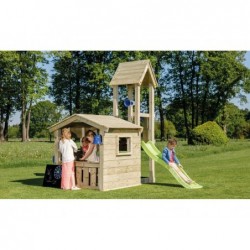 Kinderspielplatz Mit Haus Mini Lookout Masgames Ma801801