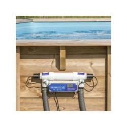 UV-Wasserdesinfektionssystem für oberirdische Pools bis zu 25.000 l Gre UVC25 | Poolsweb
