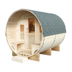 Sauna für den Außenbereich Gaïa Luna 220x205x250 cm