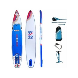 Aufblasbares Stand-Up-Paddle-Board Coasto Super Turbo 427x71x15 cm | Poolsweb