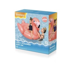 Flamingo Ride-On Aufblasbar 138x107 cm Bestway 41525 | Poolsweb