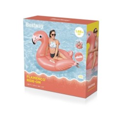 Flamingo Ride-On Aufblasbar 168x120 cm Bestway 41526 | Poolsweb