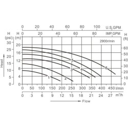 Selbstansaugende Pumpe 1 PS PQS S1 PRO | Poolsweb