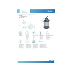 Sandfilteranlage Von 2.006 L/H Flowclear Bestway 58515 | Poolsweb
