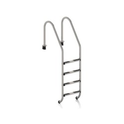 Standard-Edelstahlleiter mit 4 Stufen für eingebaute Pools Gre 4027216