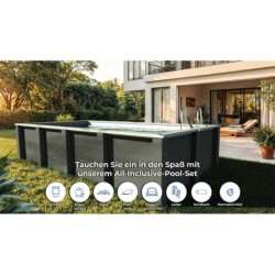 Rechteckpool Avantgarde Nova Composite 595 x 315 x 126 cm Gre KPCOR60LT | Poolsweb