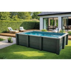Rechteckiger Pool Composite Avantgarde Nova 315x175x96 cm Gre KPCOR2814T