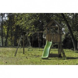 Kinderspielplatz Mit Doppel Schaukel Tibidabo Masgames Ma700221