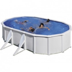 Ovaler Pool Fidji. 500 X 300 X 120 Cm Gre Kit500eco