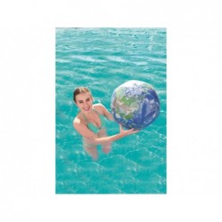 Aufblasbarer Ball Von 61 Cm Erdglobus Mit Led-Licht Bestway | Poolsweb
