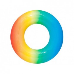 Schwimmreifen Regenbogen Von 91 Cm Von Bestway 36126  | Poolsweb
