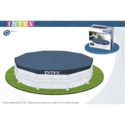 Abdeckung Für Achteckigen Pool 366 Cm Intex 28031 | Poolsweb