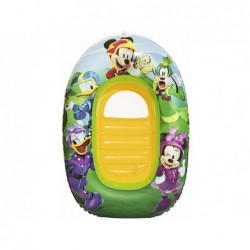 Aufblasbares Schlauchboot Mickey Mouse Clubhouse 102x69cm Bestway 91003b | Poolsweb