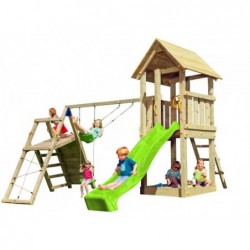 Kinderspielplatz Mit Challenger Kiosk Xl Masgames Ma822101