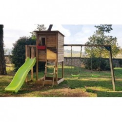 Kinderpark Mit Doppelschaukel Taga Masgames Ma700305